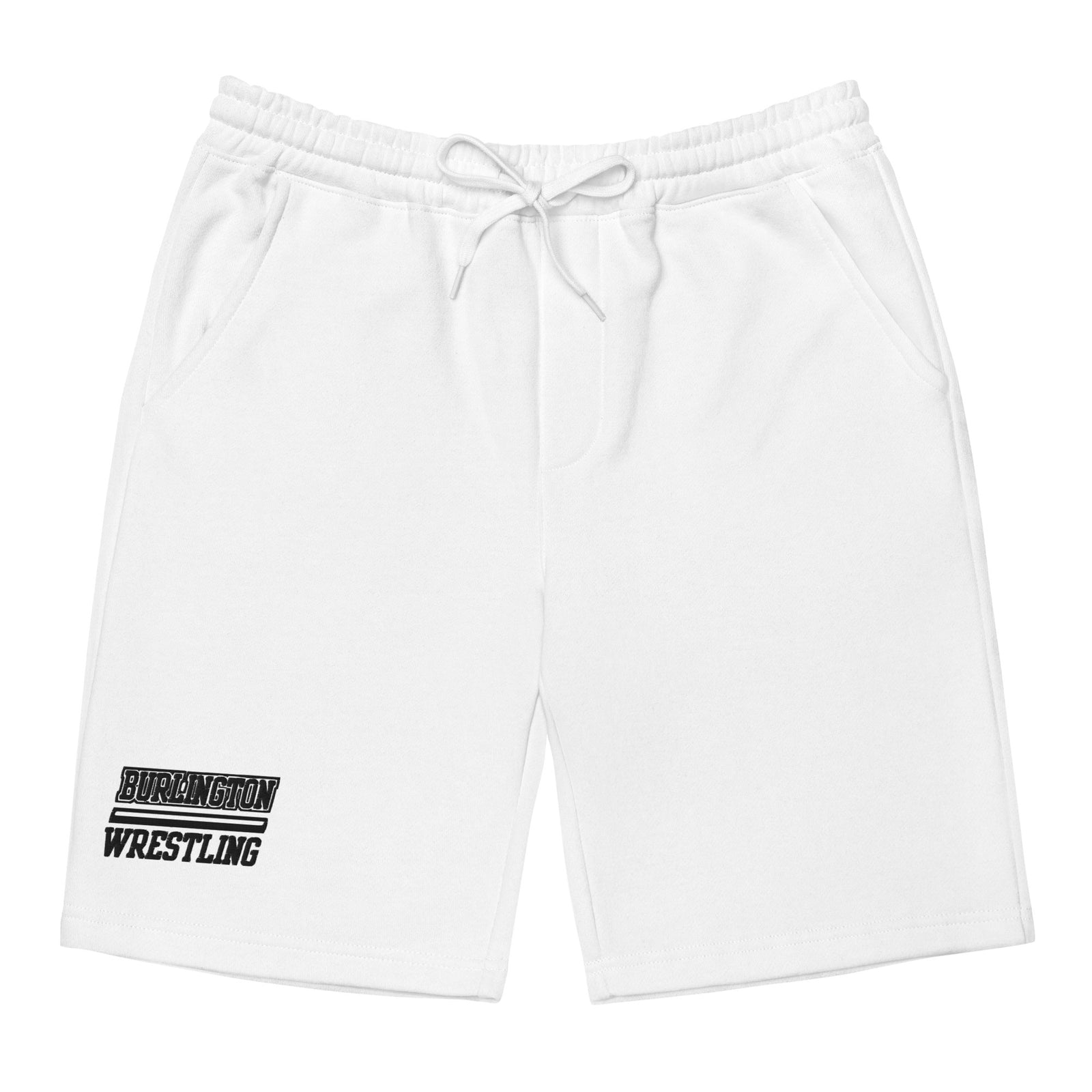 Burlington HS Wrestling Mens Fleece Shorts