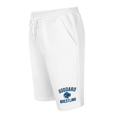 Goddard HS Wrestling Men's fleece shorts - embroidered