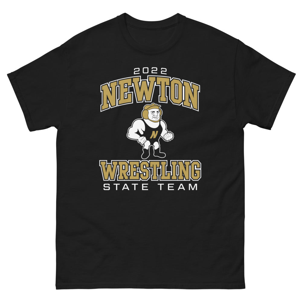 Newton State Wrestling Unisex heavyweight tee