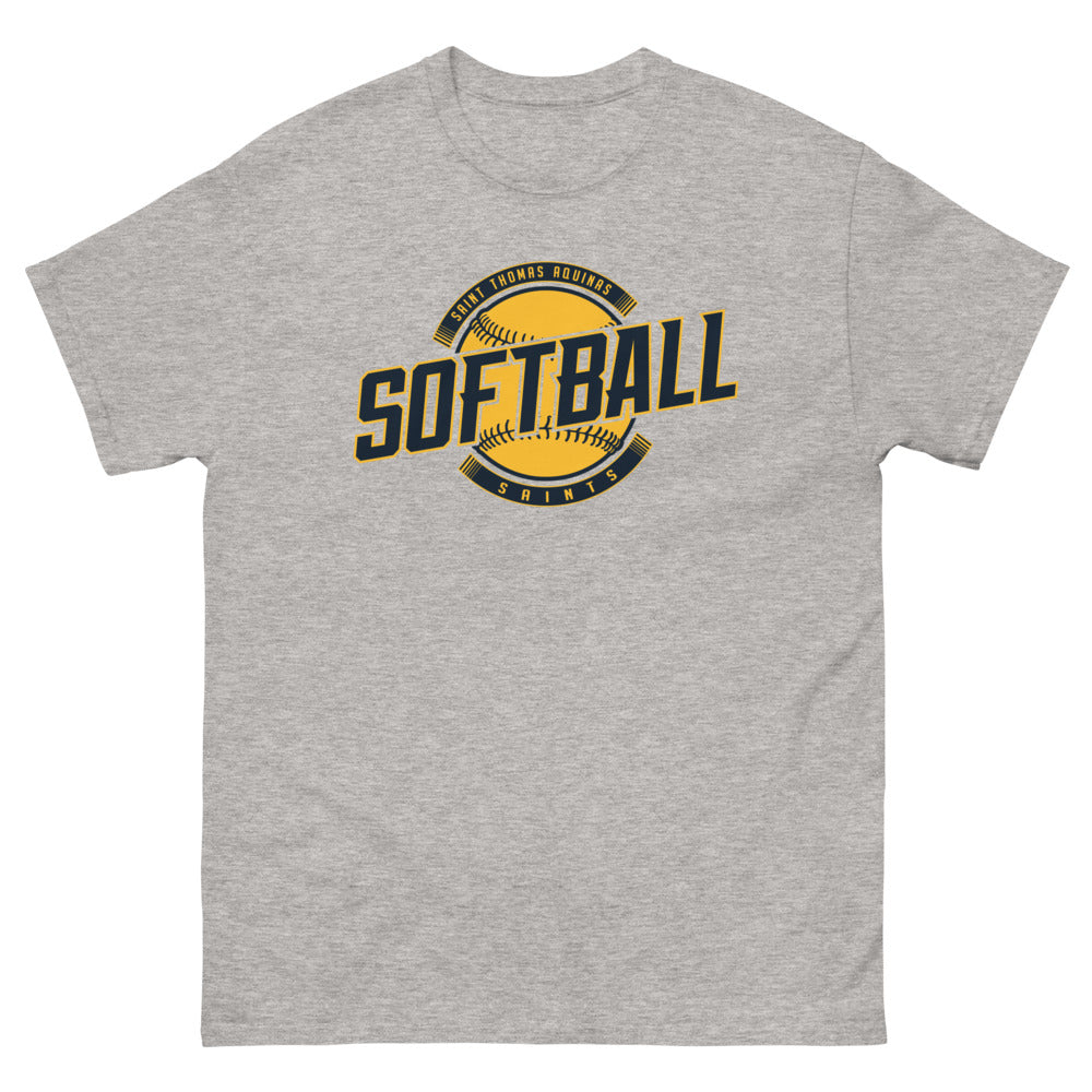 Saint Thomas Aquinas Softball Unisex heavyweight tee