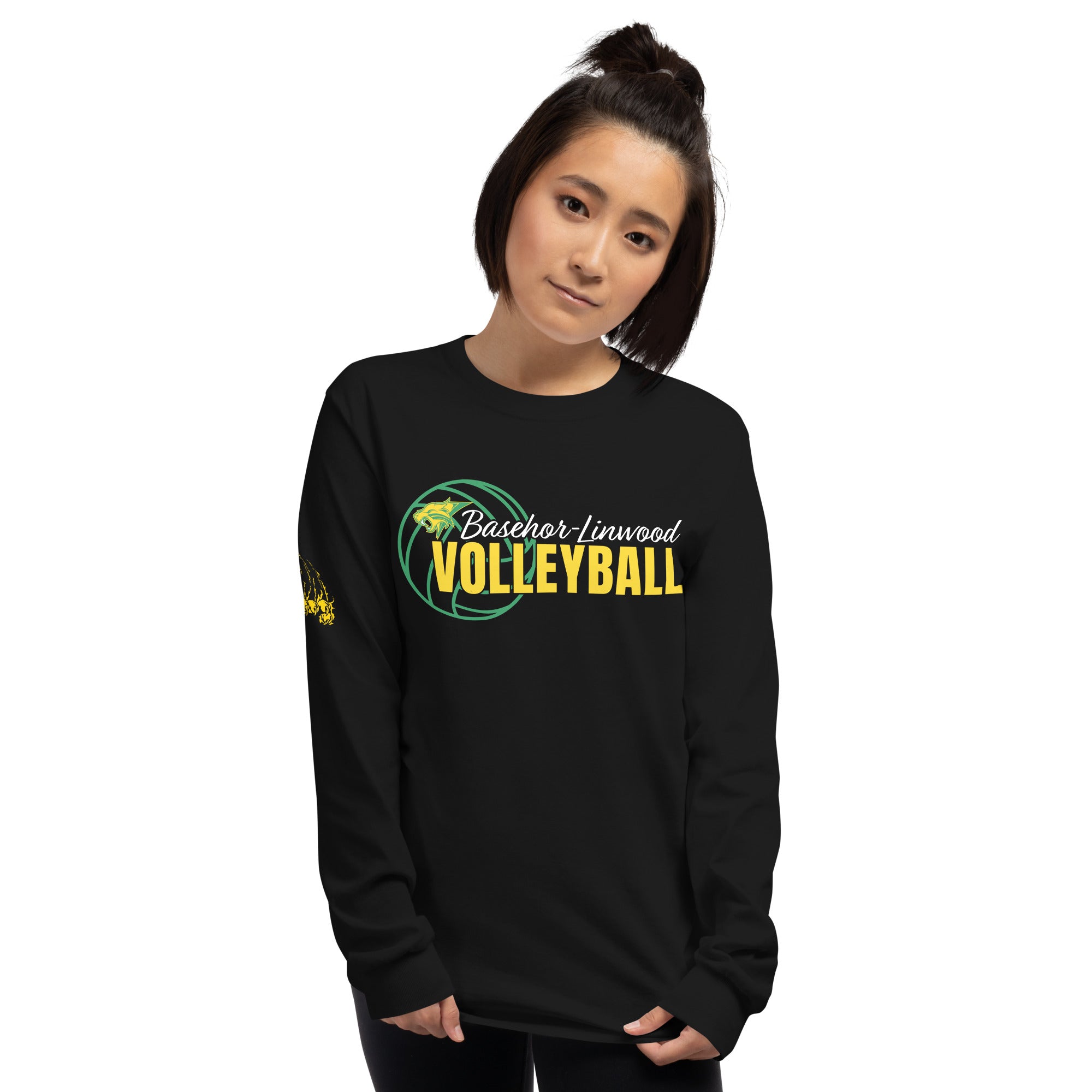Basehor-Linwood Volleyball (with sleeve) Men’s Long Sleeve Shirt