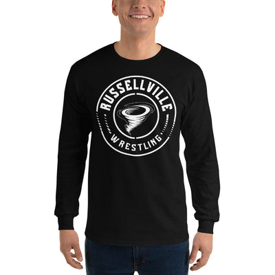 Russellville High School Crusaders Wrestling 100% Cotton Long Sleeve Shirt