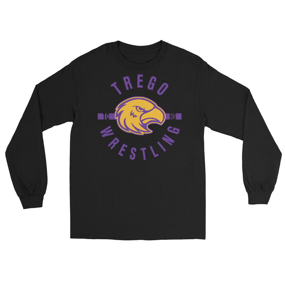 Trego Community High School Wrestling Men’s Long Sleeve Shirt