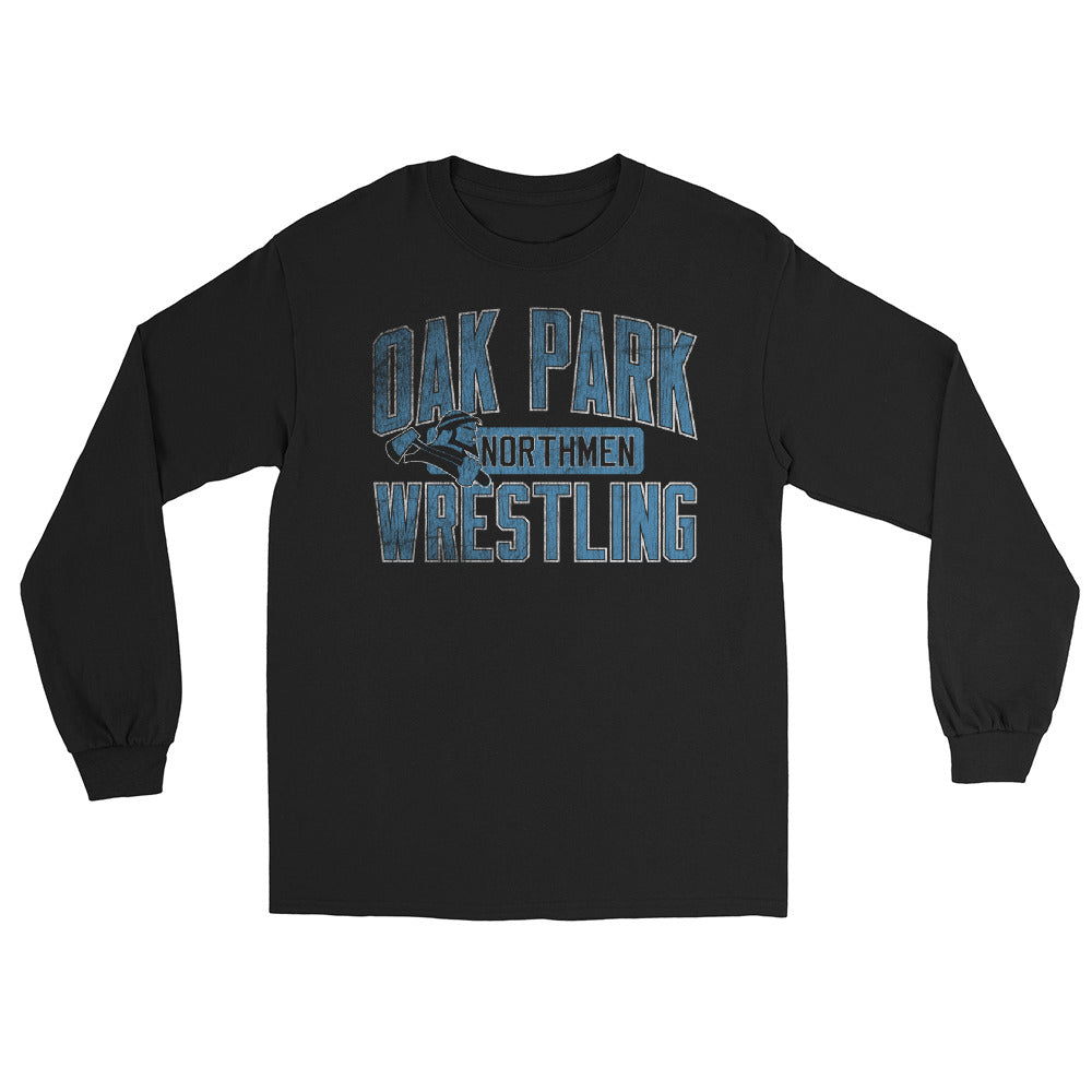 Oak Park Northmen Wrestling Men’s Long Sleeve Shirt