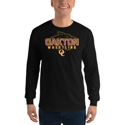 Oakton Wrestling Mens Long Sleeve Shirt