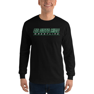 De Soto Kids Wrestling Mens Long Sleeve Shirt