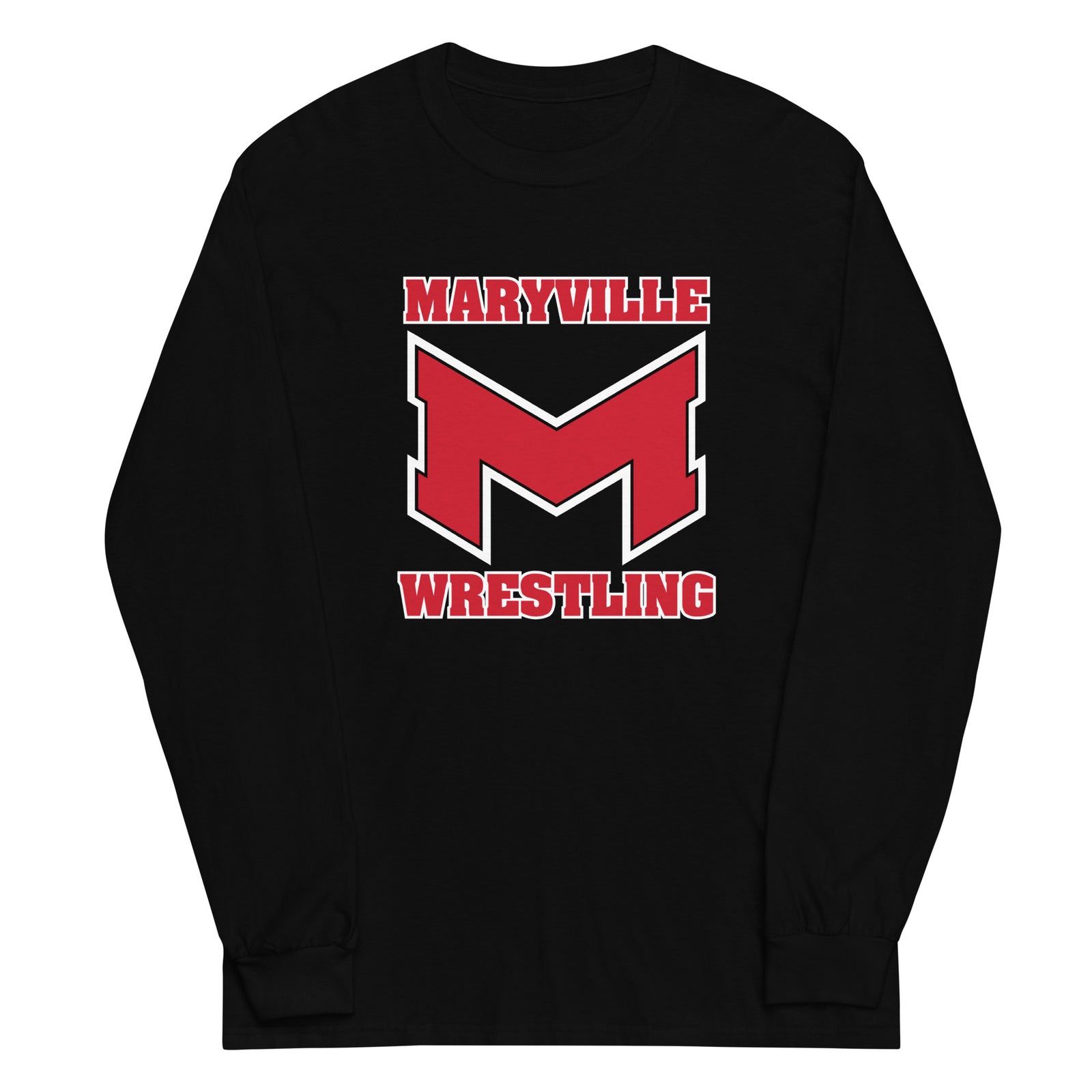 Maryville University  Maryville Wrestling Mens Long Sleeve Shirt