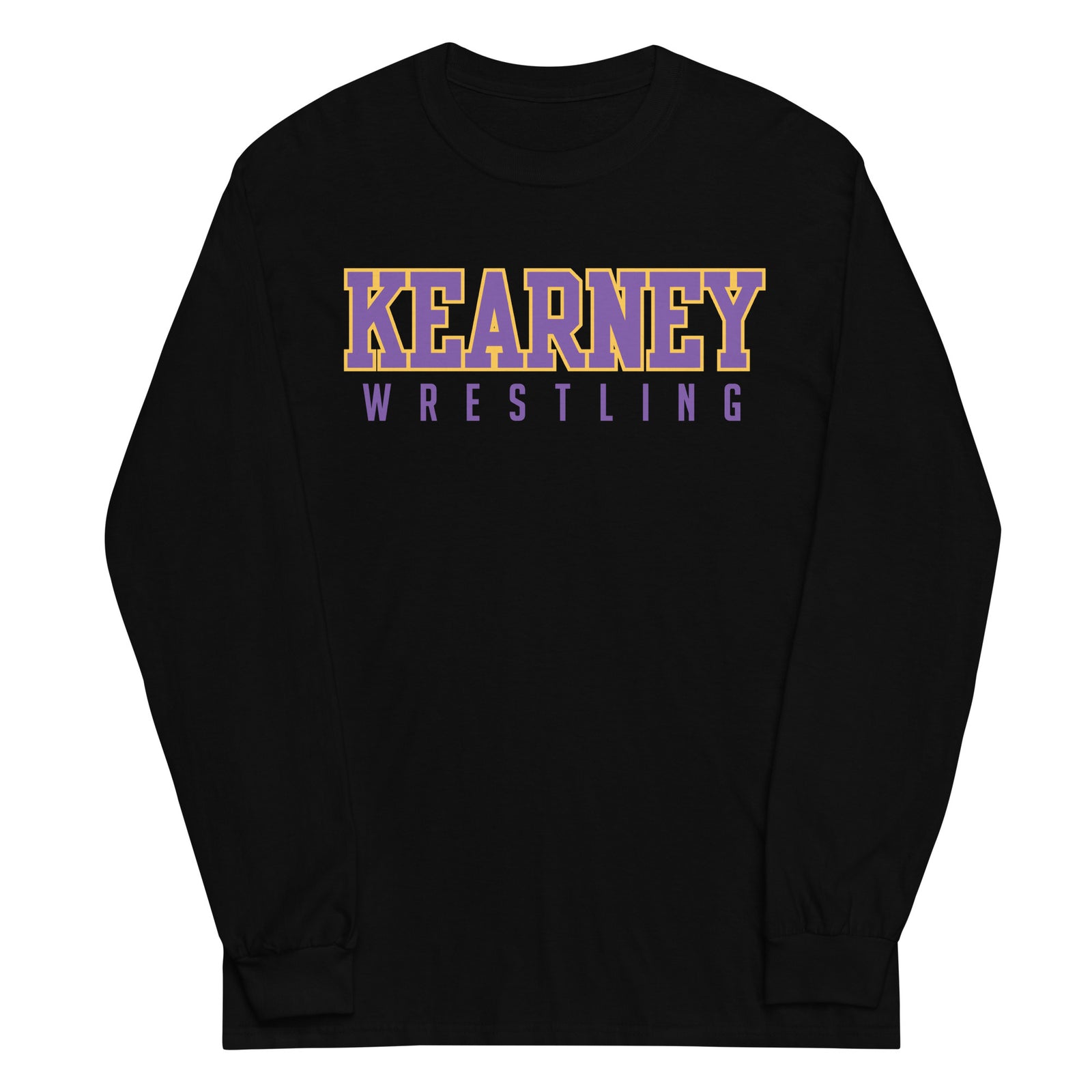 Kearney High School Wrestling Mens Long Sleeve Shirt