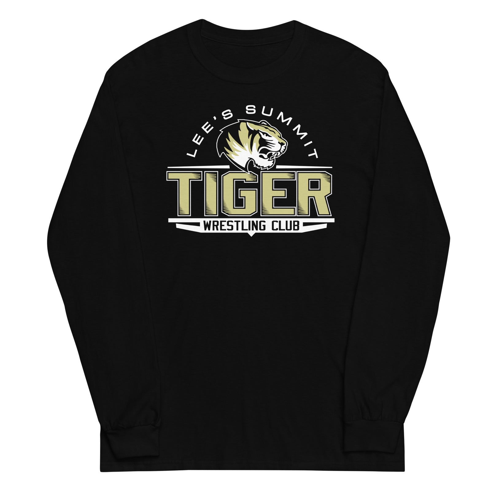 Lees Summit Tiger Wrestling Club Mens Long Sleeve Shirt