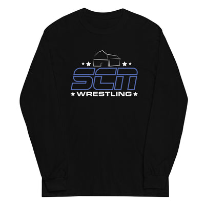 SCN Wrestling Mens Long Sleeve Shirt