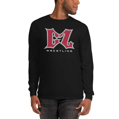 Ground Zero Wrestling Mens Long Sleeve Shirt