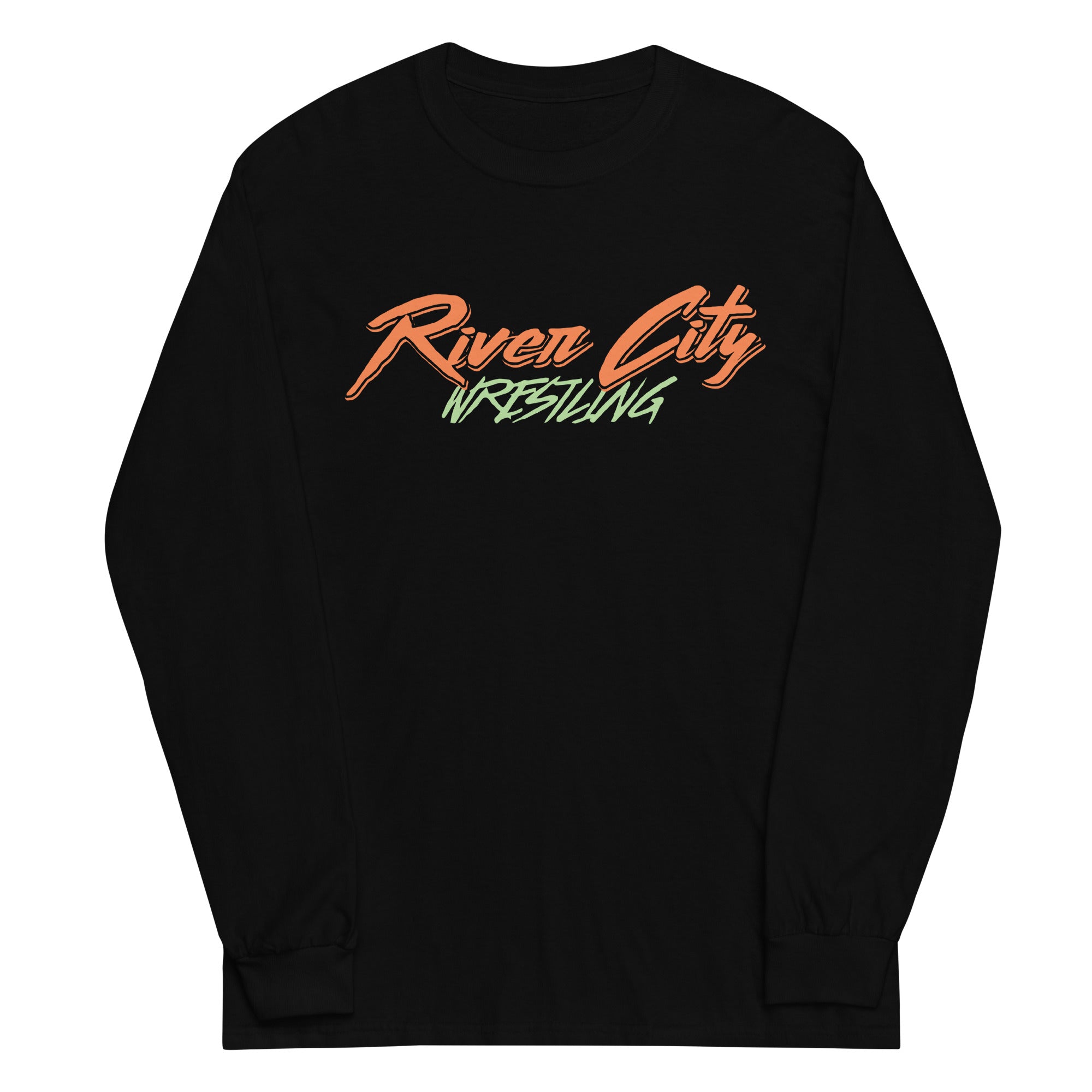 River City Wrestling Club Fall 2022 Splash Mens Long Sleeve Shirt