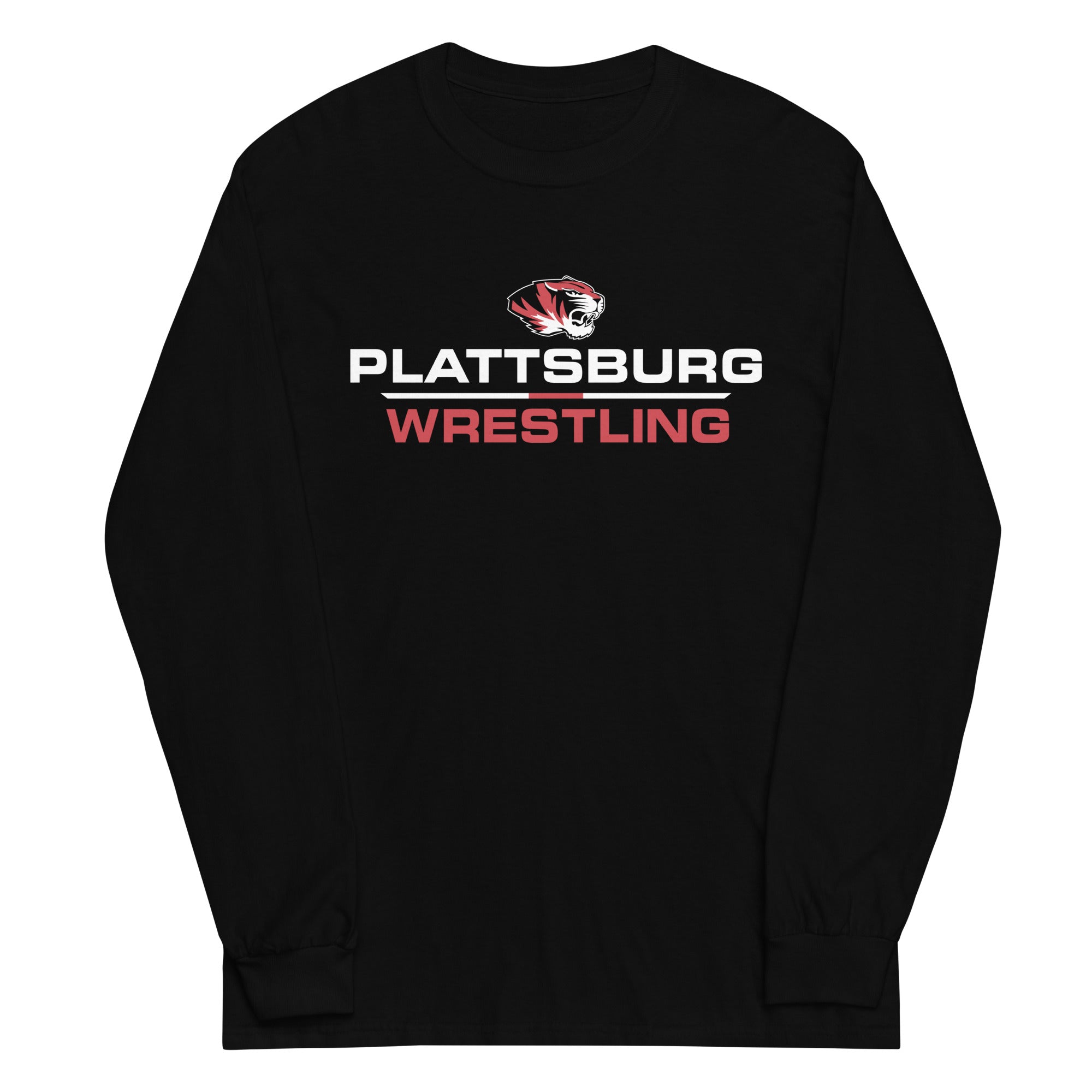 Plattsburg High School Wrestling Mens Long Sleeve Shirt