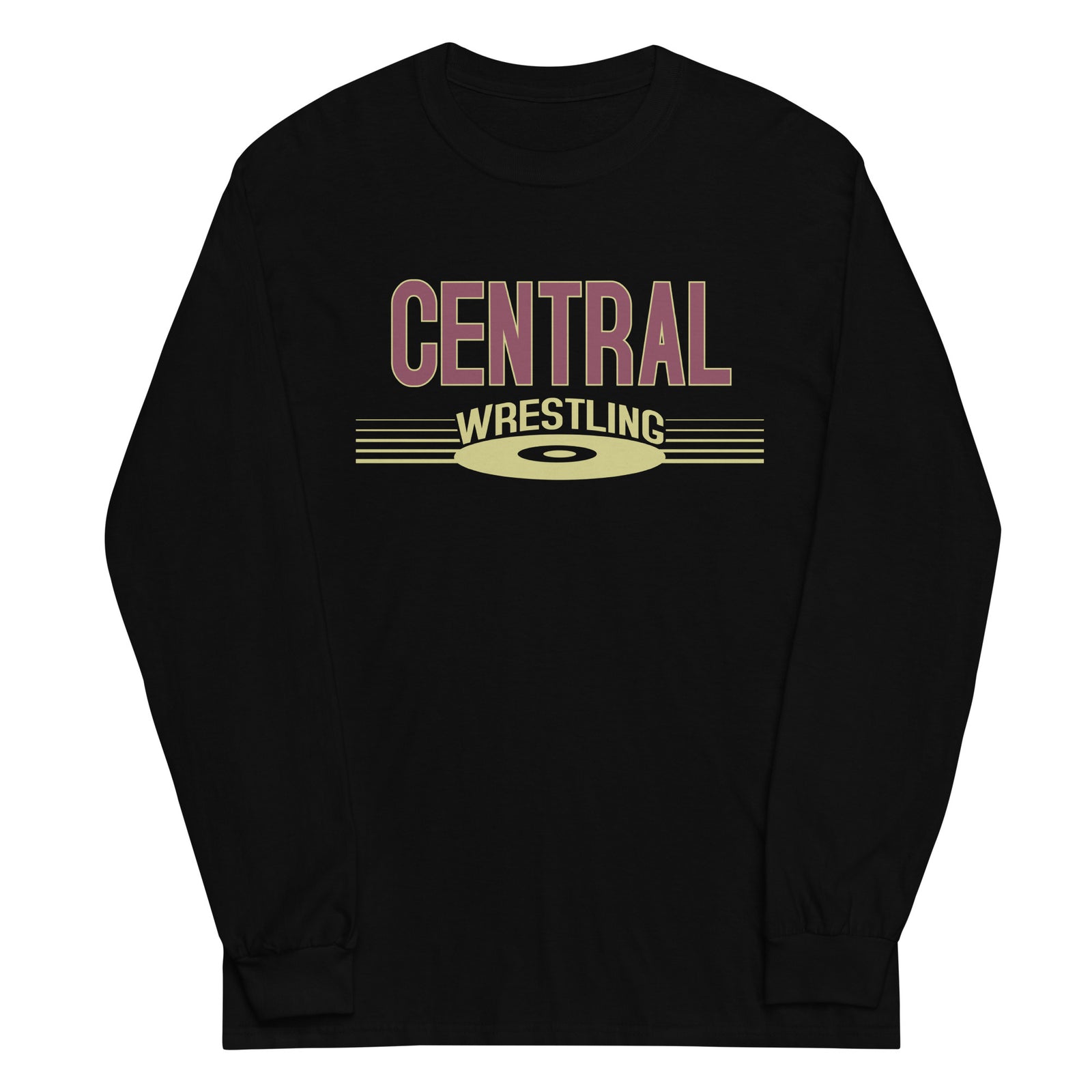 Keller Central Wrestling Black Mens Long Sleeve Shirt