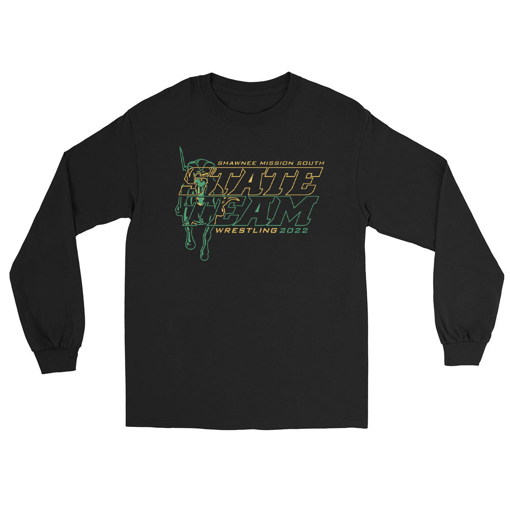 Shawnee Mission South State Men’s Long Sleeve Shirt