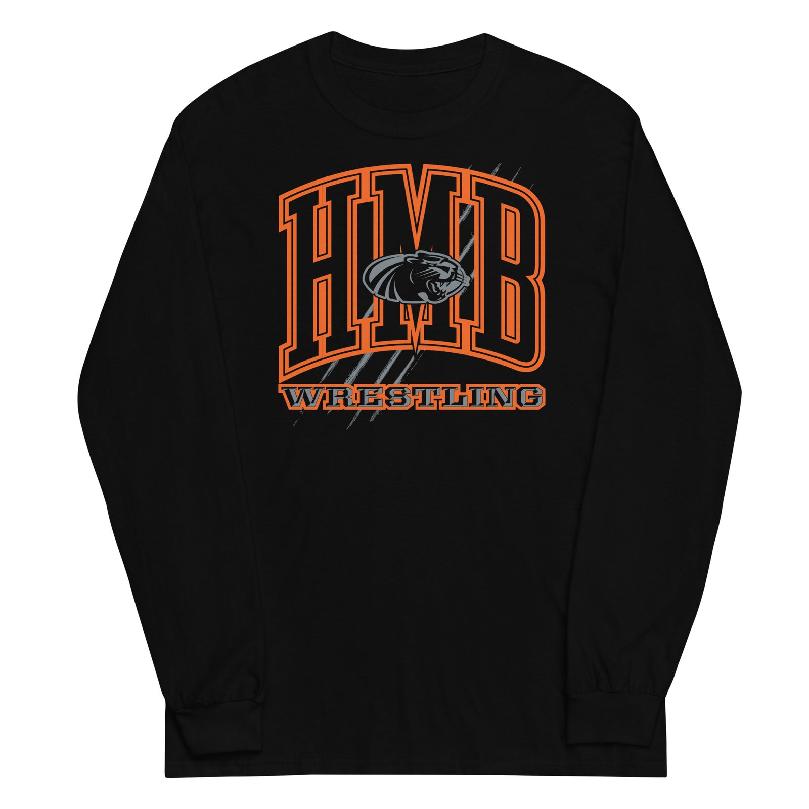 Half Moon Bay Wrestling HNB Mens Long Sleeve Shirt
