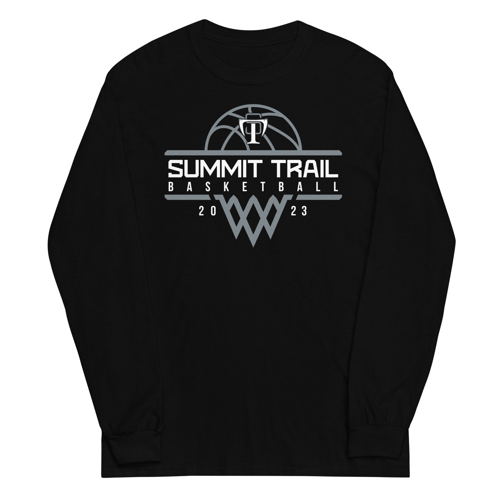 Summit Trail Middle School Basketball Mens Long Sleeve Shirt