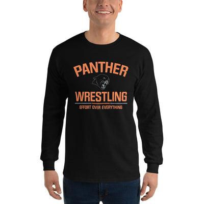 Knob Noster Wrestling Mens Long Sleeve Shirt