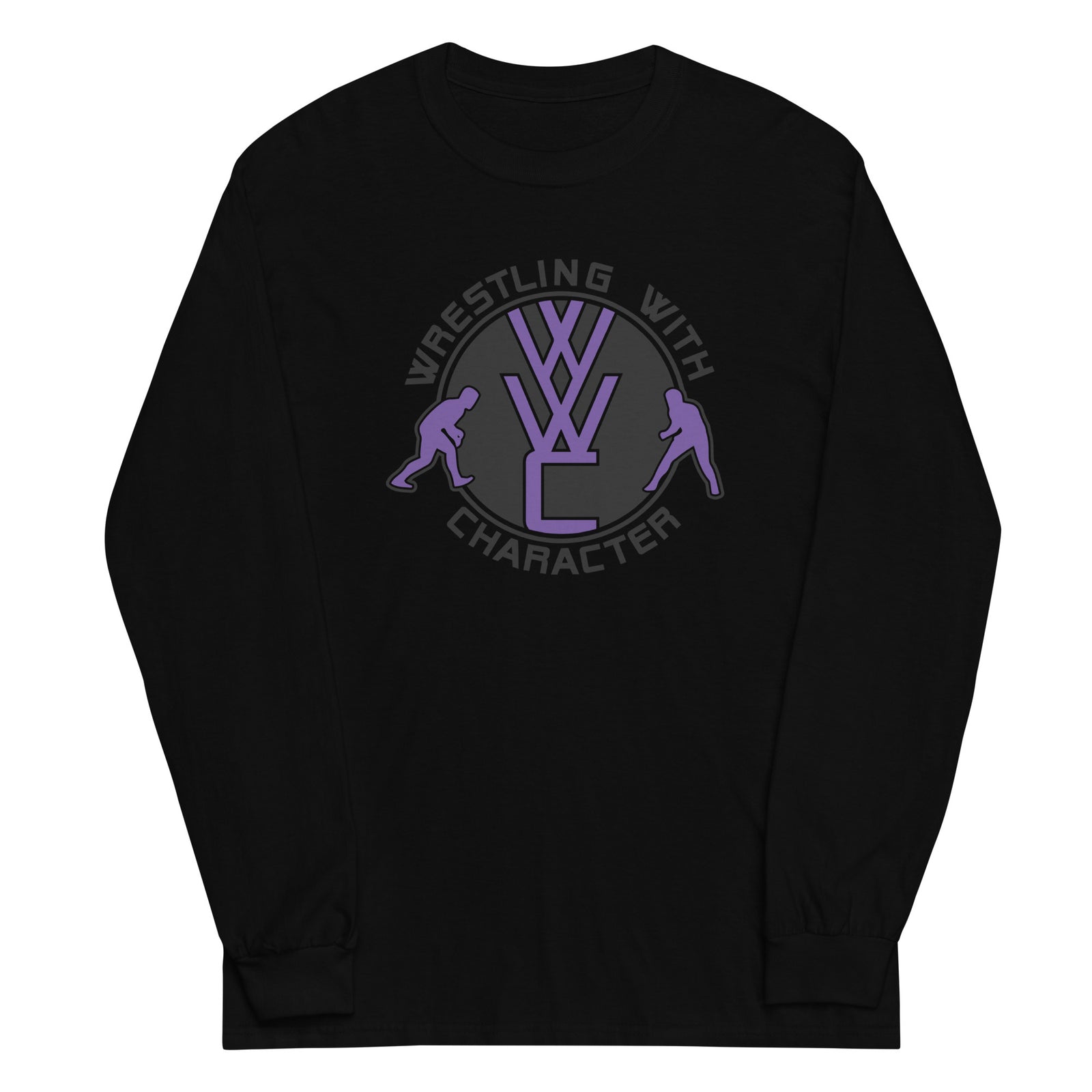 Wrestling With Character  Mens Long Sleeve Shirt