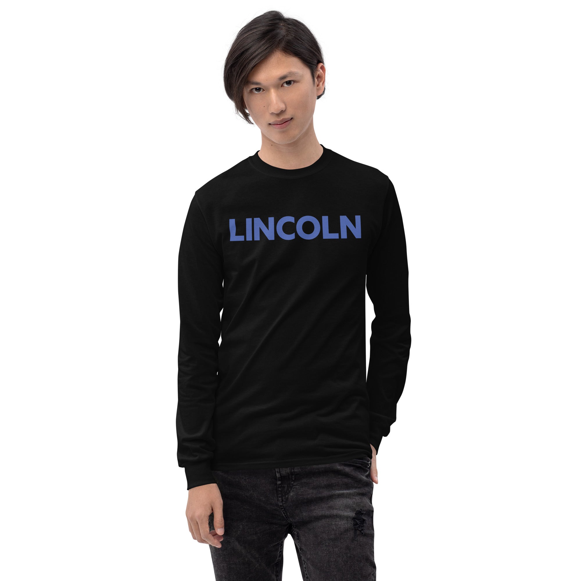 Lincoln Prep Booster Club Mens Long Sleeve Shirt