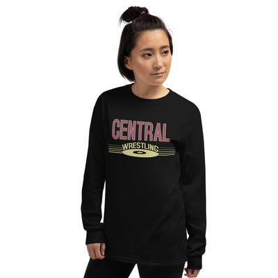 Keller Central Wrestling Black Mens Long Sleeve Shirt