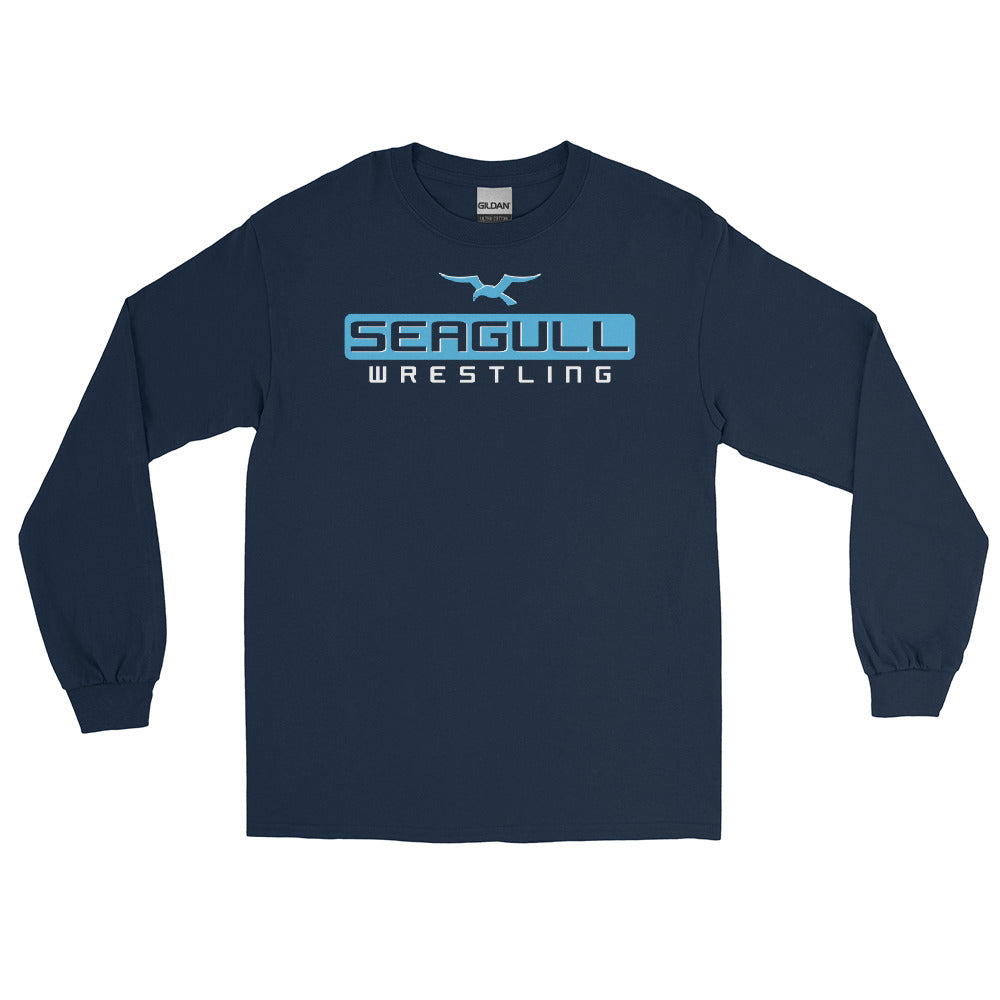 Seagull Wrestling 100% Cotton Long Sleeve Shirt