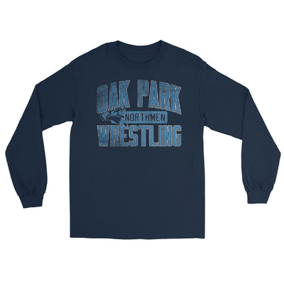 Oak Park Northmen Wrestling Men’s Long Sleeve Shirt