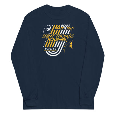 Saint Thomas Aquinas Track & Field Vault Mens Long Sleeve Shirt