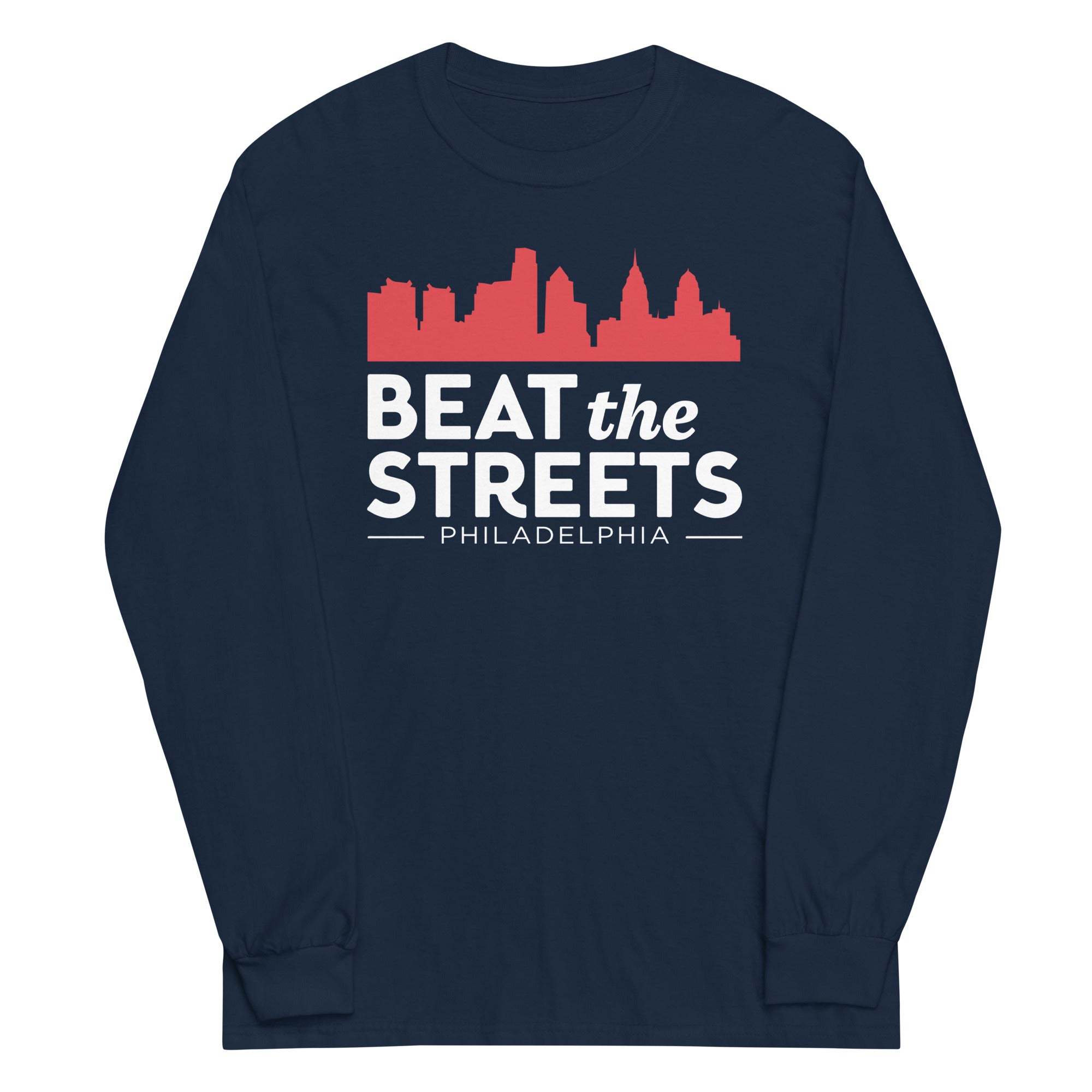 Beat the Streets Philadelphia Mens Long Sleeve Shirt