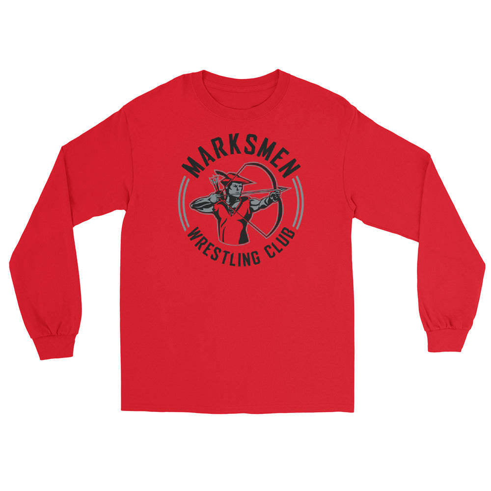 Marksmen Wrestling Club  Mens Long Sleeve Shirt