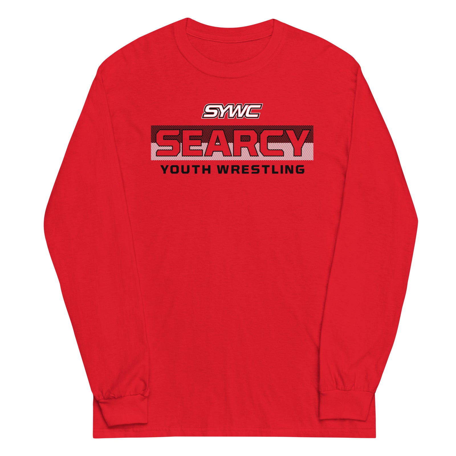 Searcy Youth Wrestling Mens Long Sleeve Shirt