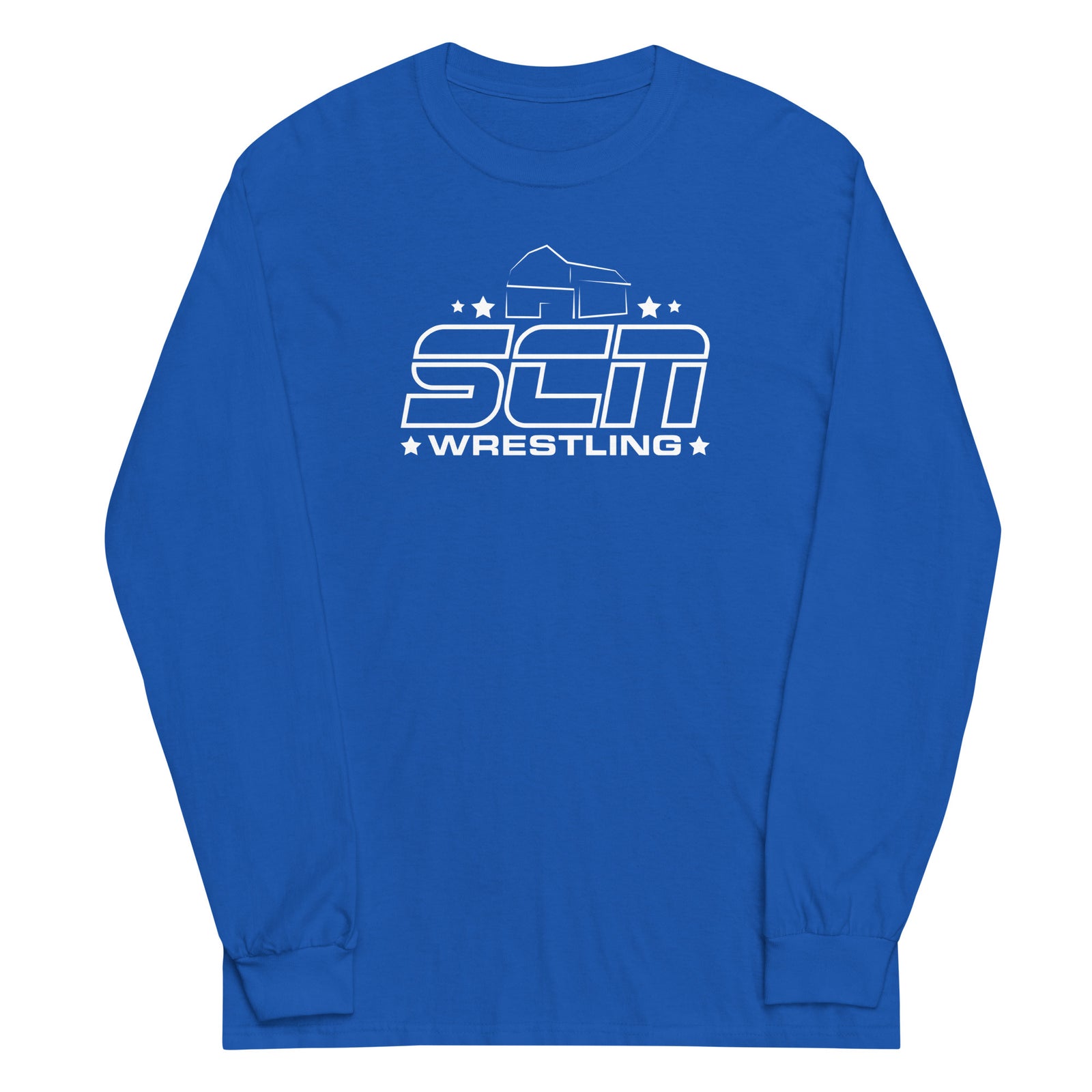 SCN Wrestling Royal Mens Long Sleeve Shirt