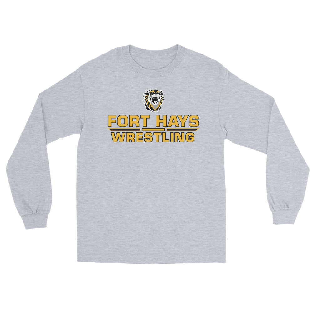 Fort Hays State University Wrestling Men’s Long Sleeve Shirt