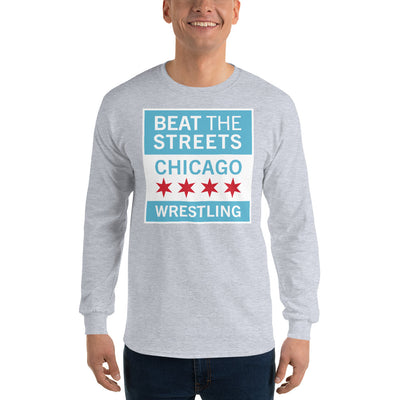 Beat the Streets Chicago Men's Long Sleeve Shirt