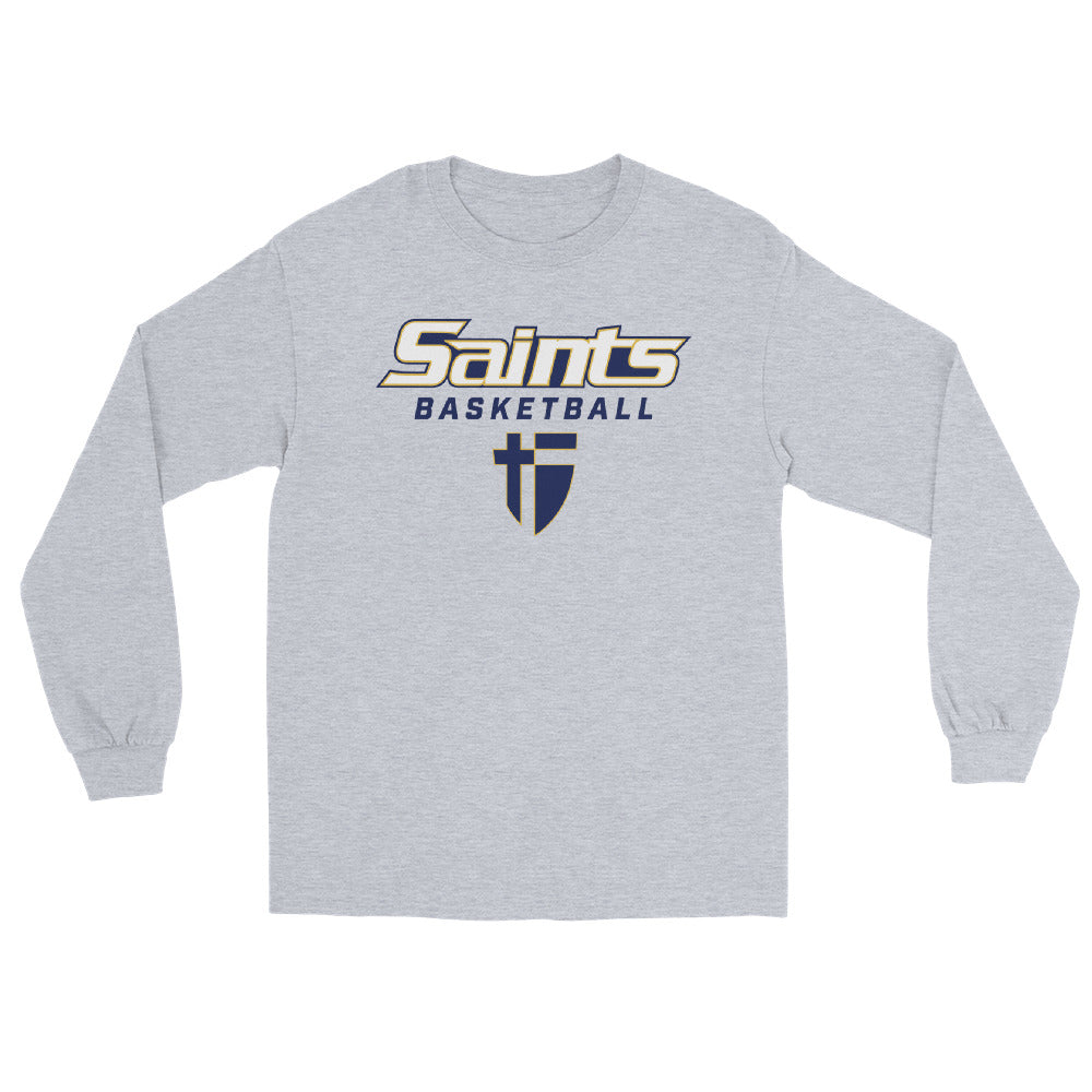 Saints Basketball Men’s Long Sleeve Shirt