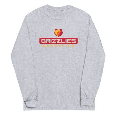 Labette County Wrestling Grizzlies Mens Long Sleeve Shirt