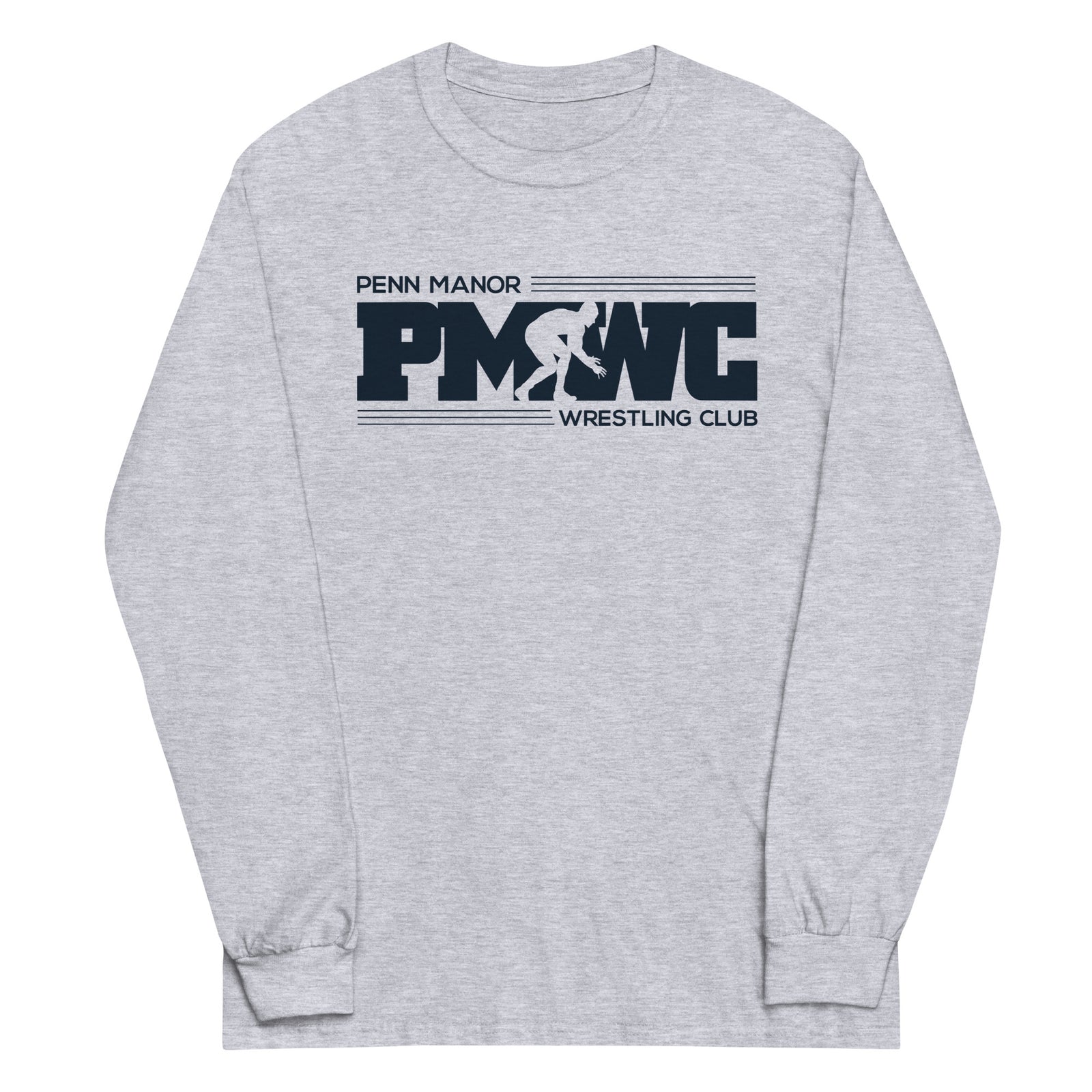 Penn Manor Navy Design Men's Long Sleeve Shirt