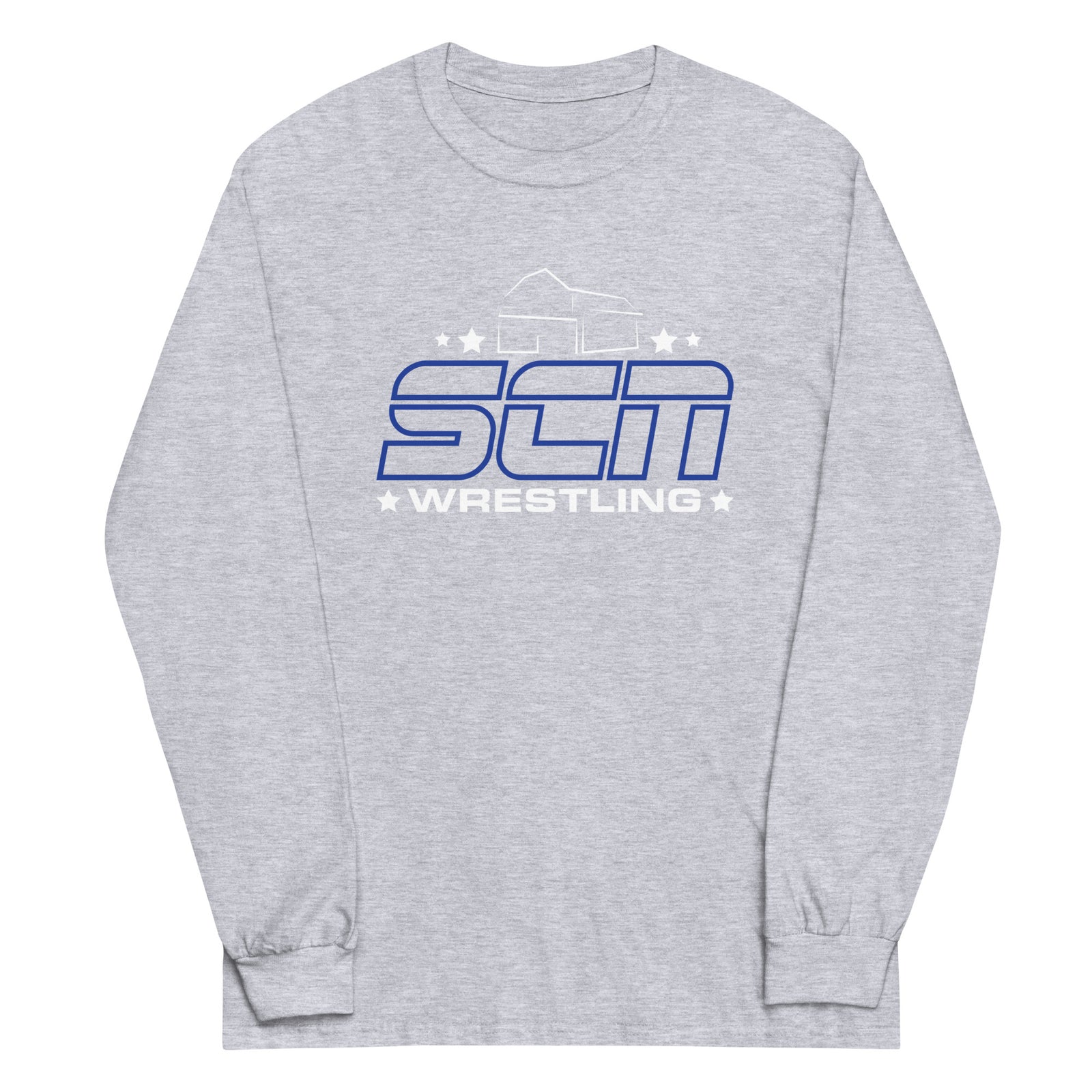 SCN Wrestling Mens Long Sleeve Shirt
