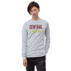 Keller Central Wrestling Sport Grey Mens Long Sleeve Shirt