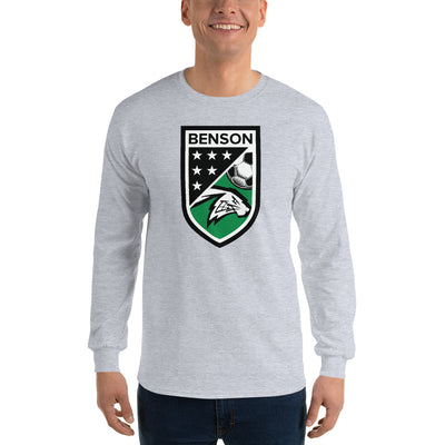 Benson Soccer Grey Mens Long Sleeve Shirt