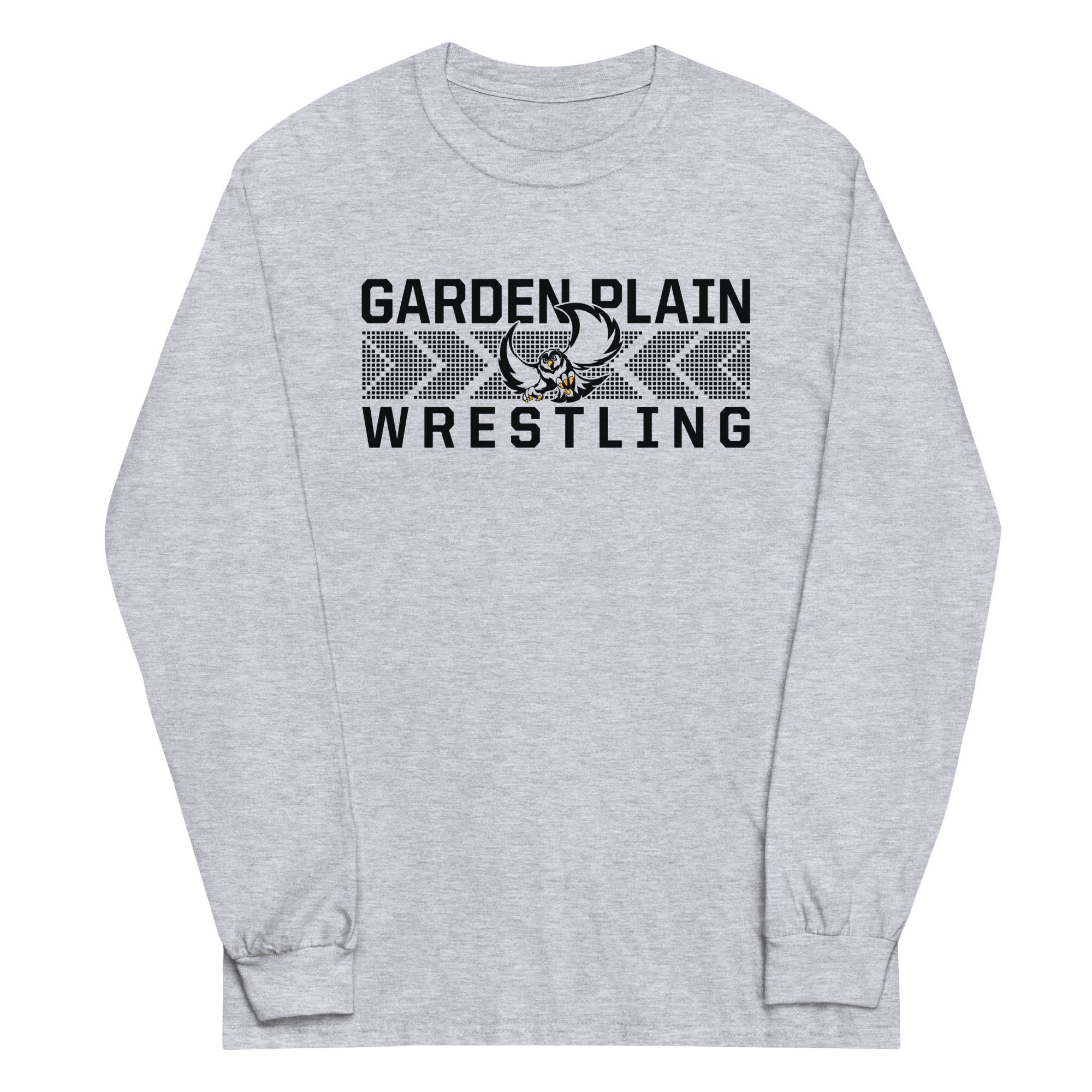 Garden Plain High School Wrestling Mens Long Sleeve Shirt