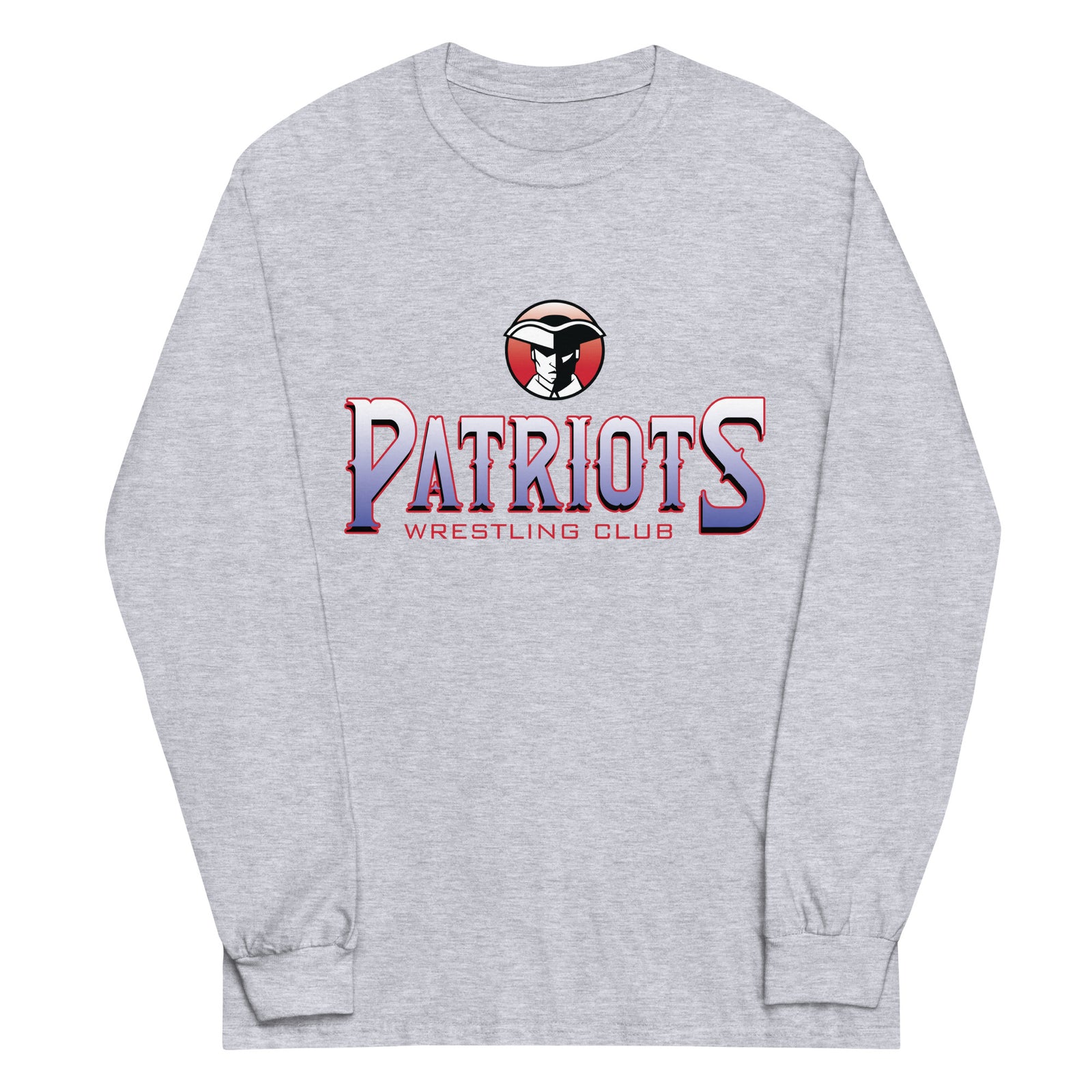 Patriots Wrestling Club Mens Long Sleeve Shirt