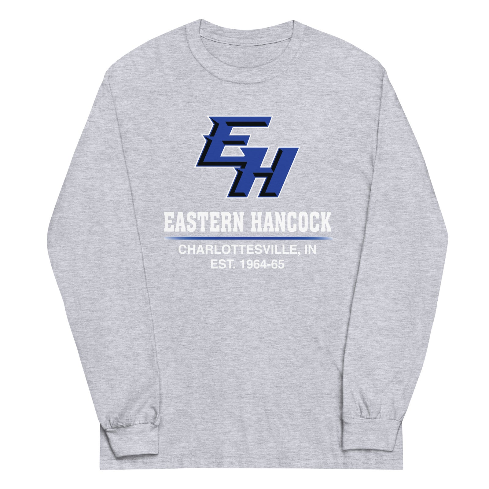 Eastern Hancock MS Track EH  Mens Long Sleeve Shirt