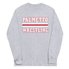 Palmetto Wrestling  Stripes Mens Long Sleeve Shirt