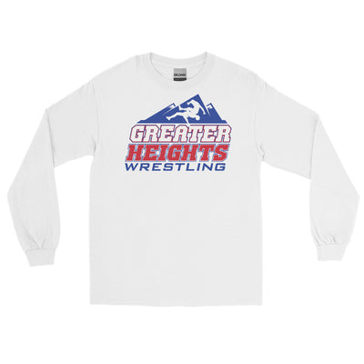 Greater Heights Wrestling 1 Men’s Long Sleeve Shirt