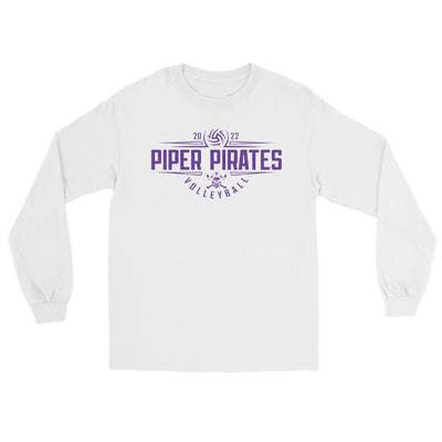 Piper Pirates Volleyball Men’s Long Sleeve Shirt