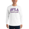 Avila Wrestling Arch Design 100% Cotton Long Sleeve Shirt