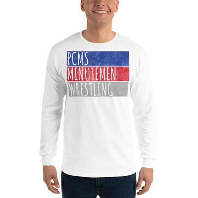 St. Mary’s High School Wrestling Minutemen Men’s Long Sleeve Shirt