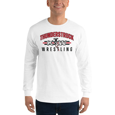 KTW Kansas Thunderstruck Wrestling Men's Long Sleeve Shirt