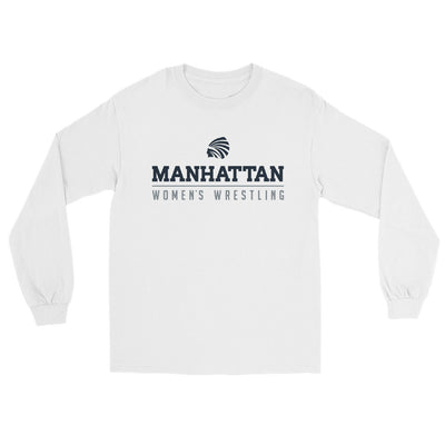 Manhattan Women’s Wrestling Men’s Long Sleeve Shirt